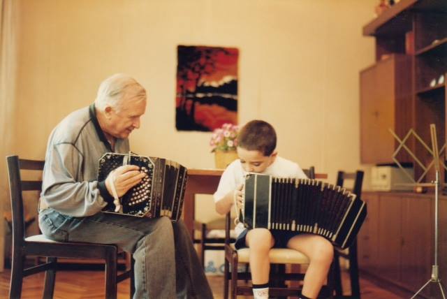 Con el Marinero Montes